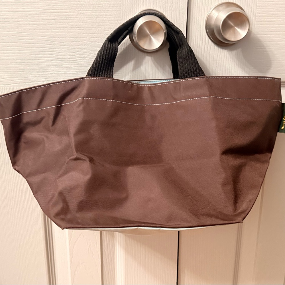 Brown HERVE CHAPELIER 1027N Nylon Tote